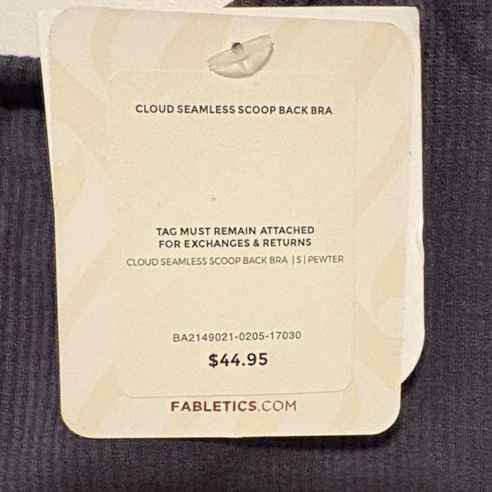 Fabletics Ribbed Cloud Ribbed Bra - Picture 2 of 4